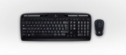LOGITECH MK330 Kablosuz Klavye Mouse MM Set Siyah (920-003988)