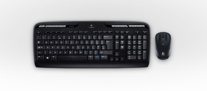 LOGITECH MK330 Kablosuz Klavye Mouse MM Set Siyah (920-003988)