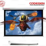 CODEGEN AX-18 180x180 Storlu Projeksiyon Perdesi