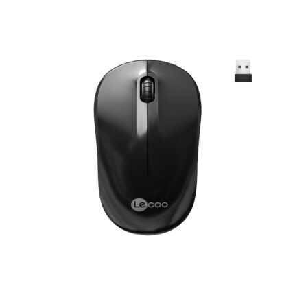 LECOO WS206 SİYAH KABLOSUZ 1200DPI 3 TUŞLU OPTİK MOUSE