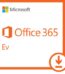 MS Office 365 Aile 5 Kullanıcı TR/ENG 1 Yıllık Lisans ESD