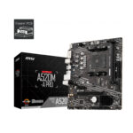 MSI A520M-A PRO AM4 DDR4 4600(OC) DVI HDMI M.2 USB3.2 mATX