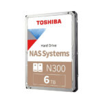TOSHIBA N300 6 TB 7200RPM SATA3  128MB  7/24  1-8  Yuvalı Nas için