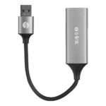 S-LINK SW-U334 Gri Metal USB 3.0 to RJ45 10/100/1000Mbps Gigabit Adaptör