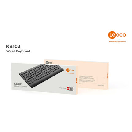 LECOO KB103 SİYAH KABLOLU Q KLAVYE