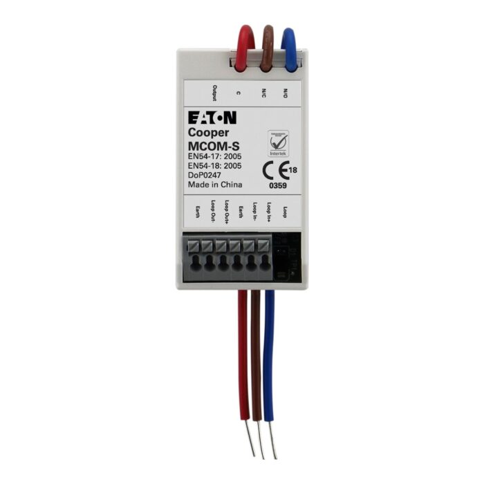COOPER MCOMS Elektronik Adreslenebilir Tek Çıkışlı Mini Röle Modülü
