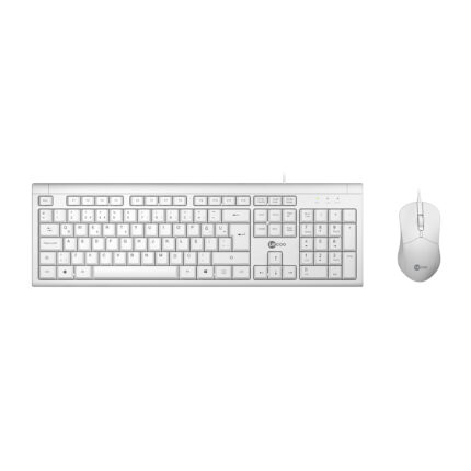 LECOO CM101 BEYAZ KABLOLU MOUSE & KLAVYE SET