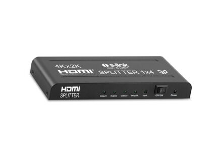 S-LINK SL-LU6214 4 PORT 4K+2K HDMI Splitter Çoklayıcı