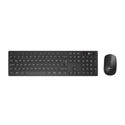 LECOO KM2001 SİYAH KABLOSUZ TÜRKÇE Q KLAVYE & MOUSE SET