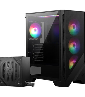 MSI MAG FORGE 120A B65 Temperli Cam 6 x120mm Auto RGB Fan 650W Bronz ATX Gaming