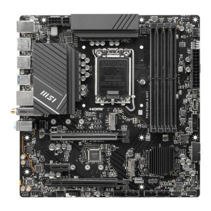 MSI PRO B760M-A WIFI SOKET 1700 DDR5 6800(OC) PCI-E M.2 USB3.2 HDMIDP 1X 2.5G LA