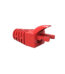 TRKLink PVC RJ45 BOOTS KONNEKTÖR  KIRMIZI JACK KILIFI 50 'li PAKET