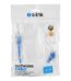 S-LINK SL-CAT6030BL 30cm Mavi CAT6 Patch Kablo