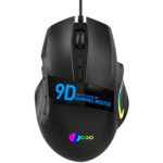 LECOO MS130 SİYAH KABLOL RGB LED AYDINLATMALI 7200DPI MAKRO OYUNCU MOUSE