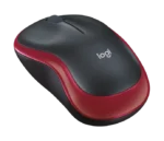 LOGITECH M185 Kırmızı-Gri Kablosuz Mouse (910-002237)