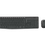 LOGITECH MK235 Kablosuz Klavye Mouse MM Set Siyah (920-007925)