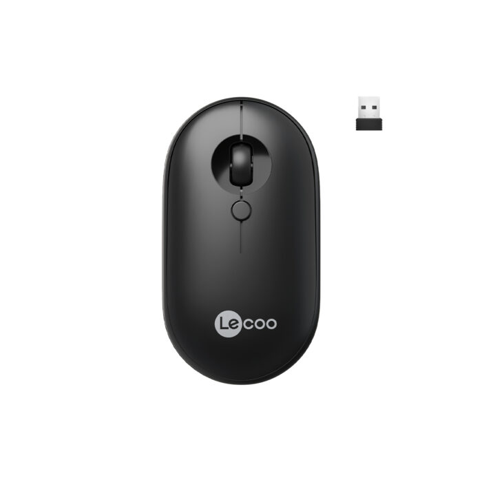 LECOO WS212 SİYAH KABLOSUZ 1600DPI 4 TUŞLU OPTİK MOUSE