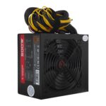 RAMPAGE RMP-500-80P 500W 80 PLUS 12cm Fan A ktif PFC Power Supply
