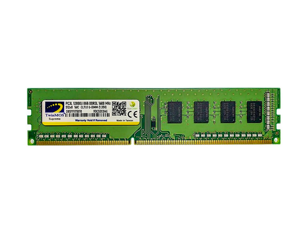 TwinMOS DDR3 4GB 1600MHz 1.35V Low Voltage Desktop Ram