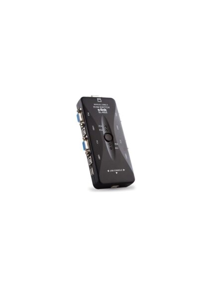S-LINK SL-4605 KWM 4 PORT USB KABLOLU SWITCH