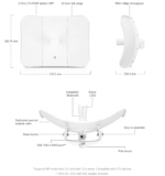 UBNT LTU-LR 5Ghz 900+ Mbps 30+Km  Outdoor Acces Point - KAR58400 - Görsel 2