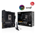 ASUS TUF GAMING B760M-PLUS WIFI D4 Intel B760 LGA1700 DDR4 5333 DP HDMI 3x M2 US - KAR57813 - Görsel 2
