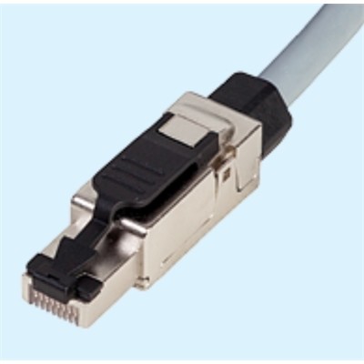 47740 HCS CAT6A 10G PLUG RJ45 IP20 - KAR47740 - Görsel 1