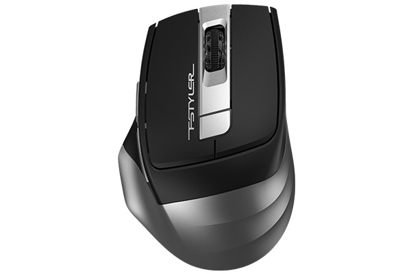 51682 A4 TECH FB35 Gri Bluetooth+2.4G Wireless Nano 2000DPI Mouse - KAR51682 - Görsel 1