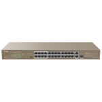 TENDA TEF1126P-24-250W 24FE PoE Port (250W), 1GE Uplink, 1xCombo SFP Switch - KAR54067
