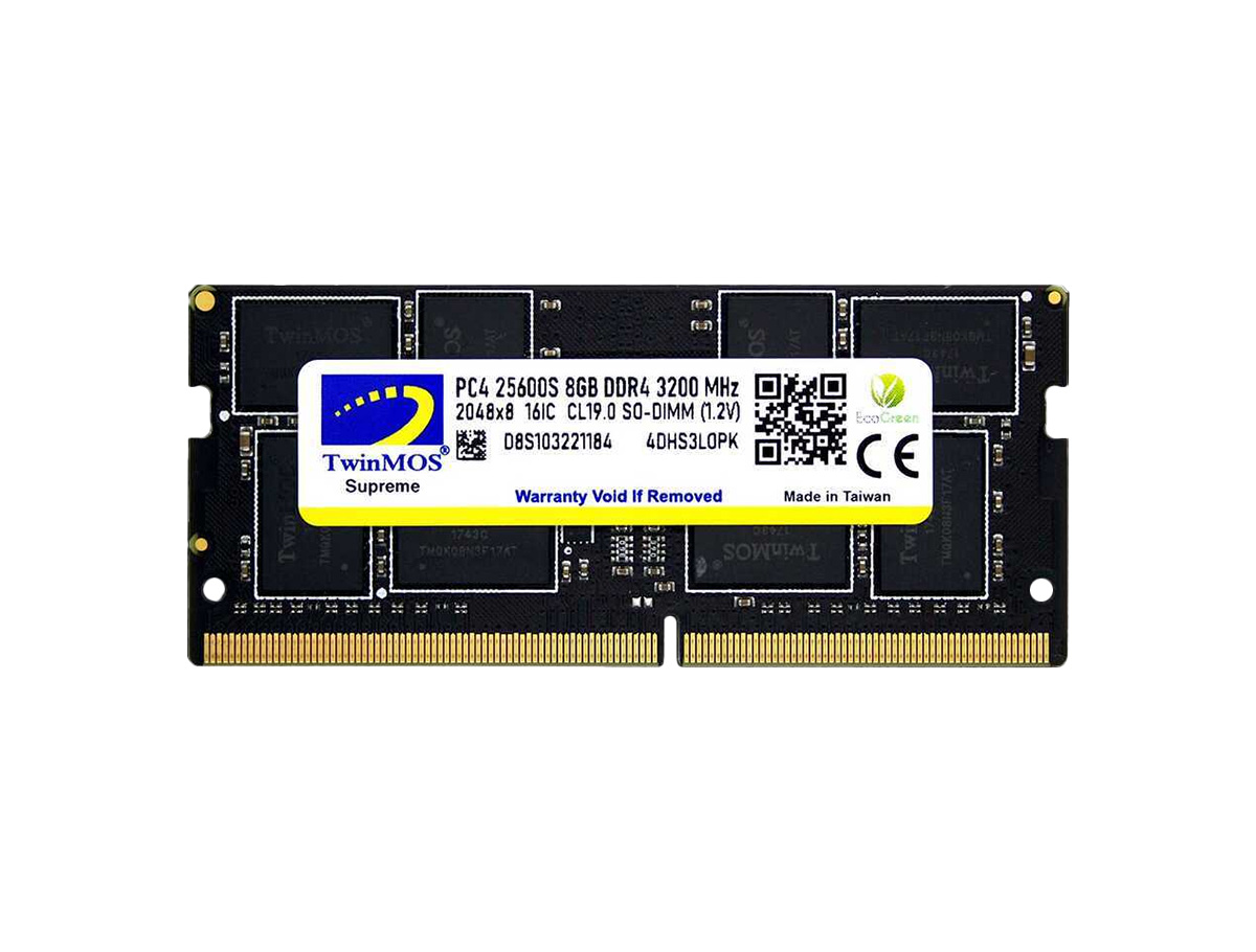 54173 TwinMOS Sodimm 8 GB 3200MHz DDR4 Notebook Ram - KAR54173 - Görsel 1
