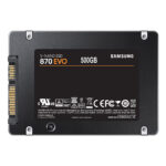 SAMSUNG 500GB 870 EVO SATA3 560/530MB/s SSD - KAR52291 - Görsel 6