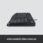 LOGITECH K120 Q TR KABLOLU KLAVYE (920-002505) - KAR34257 - Görsel 4