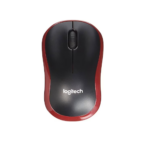 LOGITECH M185 Kırmızı-Gri Kablosuz Mouse (910-002237) - KAR24990 - Görsel 2