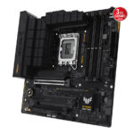 ASUS TUF GAMING B760M-PLUS Intel B760 LGA1700 DDR5 7200 HDMI 2x M2 USB3.2 AURA R - KAR59032 - Görsel 4