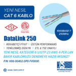 HCS U/UTP CAT6 LSOH GRI 500m Makara 23AWG 4x2x23# - KAR56970 - Görsel 3