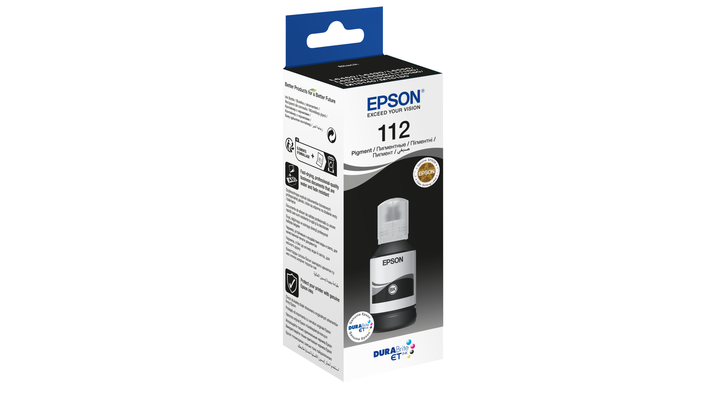 c0j18JsxCdAiWdLs4ECApCvePCQWa3XJMG2SmVTd EPSON T06C14 (112) EcoTank Black Siyah Şişe Mürekkep 127 ml - KAR53150 - Görsel 1