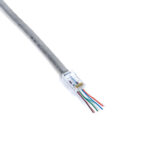 FRISBY FNW-RJ4528N EZ RJ-45 Cat 6 Yeni Nesil Delikli Konnektör 100lü Kutu - KAR57217 - Görsel 2
