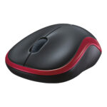 LOGITECH M185 Kırmızı-Gri Kablosuz Mouse (910-002237) - KAR24990 - Görsel 4