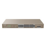 TENDA TEG1126P-24-410W 24GE PoE Port (370W), 2xCombo SFP Switch - KAR57389 - Görsel 2
