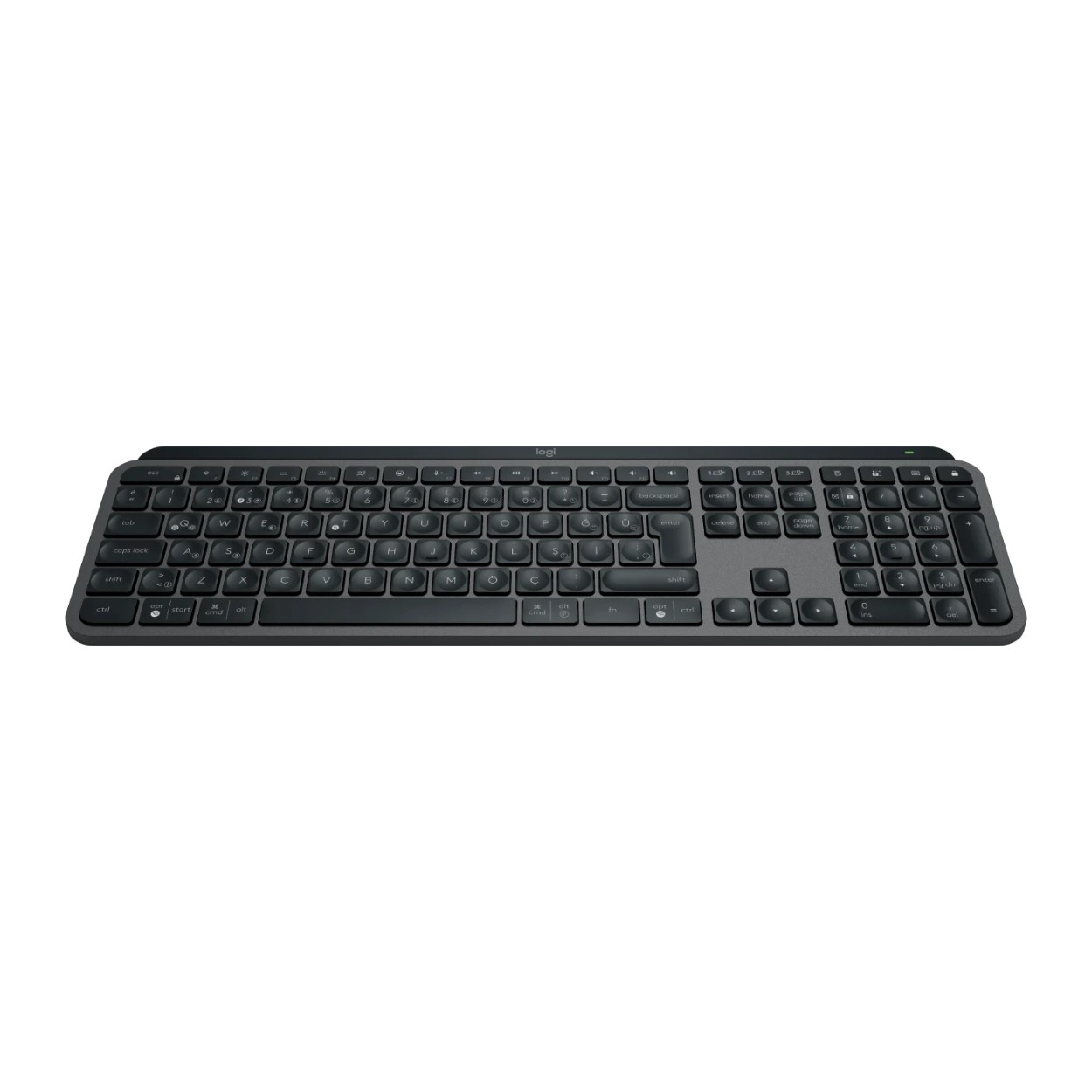 Ii0pyGevV2sdU7MdAascGrctjgwCp6aAnmnt9VbT LOGITECH MX KEYS S Klavye Siyah Türkçe (920-011594) - KAR60433 - Görsel 1