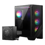 MSI MAG FORGE 120A B65 Temperli Cam 6 x120mm Auto RGB Fan 650W Bronz ATX Gaming - KAR60514
