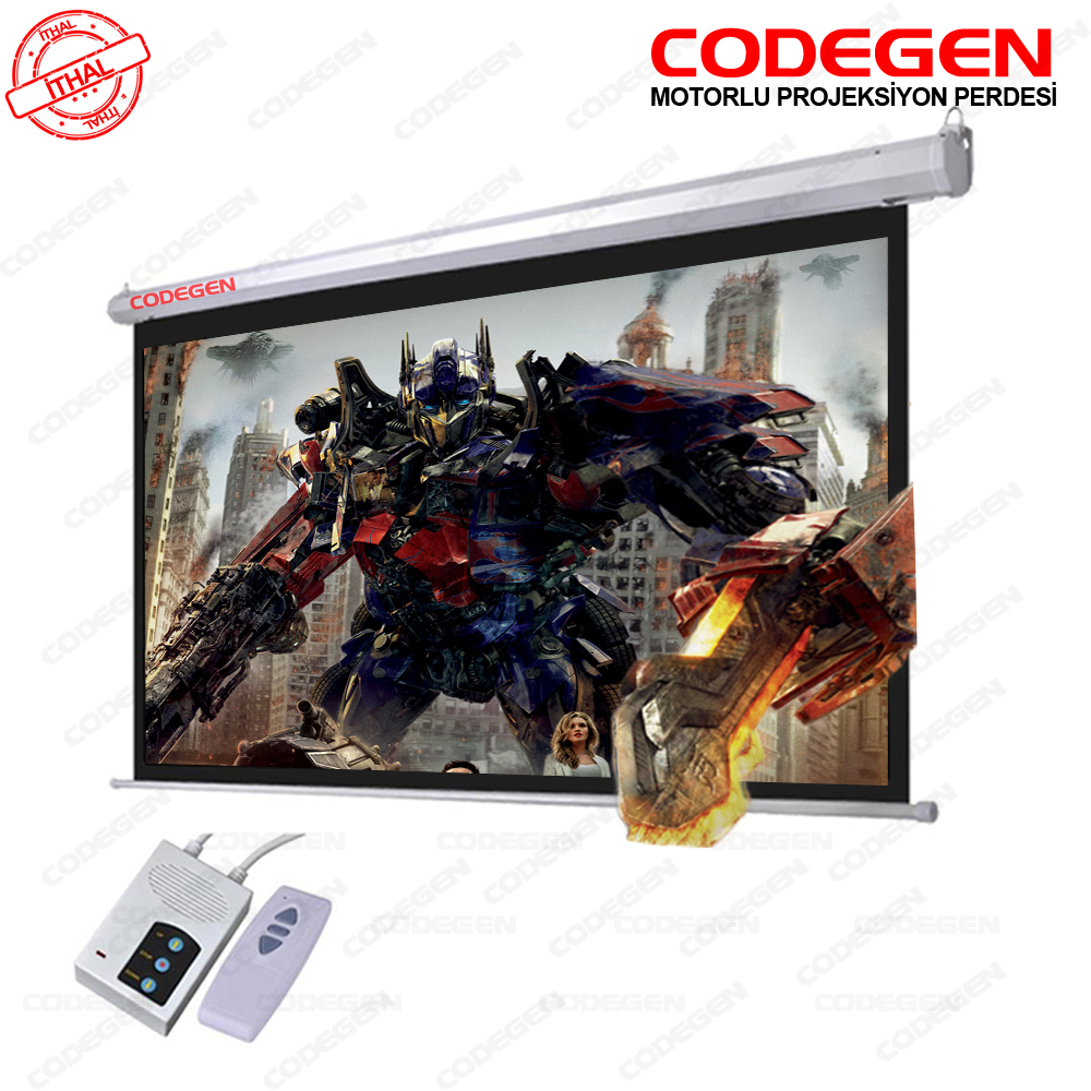 27045 CODEGEN EX-24 MOTORLU 240x200 PERDE + KUMANDA - KAR27045 - Görsel 1