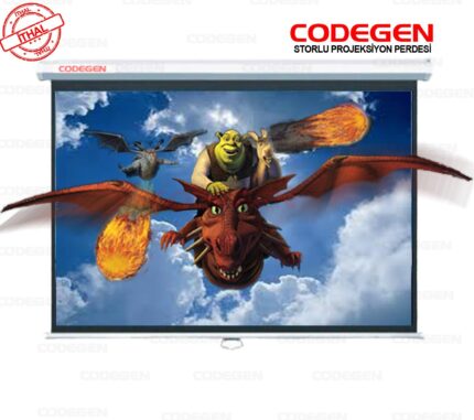 CODEGEN AX-20 200x200 Storlu Projeksiyon Perdesi - KAR34290