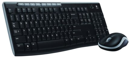 LOGITECH MK270 Kablosuz Klavye Mouse MM Set Siyah (920-004525) - KAR38451
