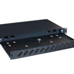 HCS Datalight, SC F.O Patch Panel Modülü 1U 12 Port Boş Siyah Dupleks - KAR39013