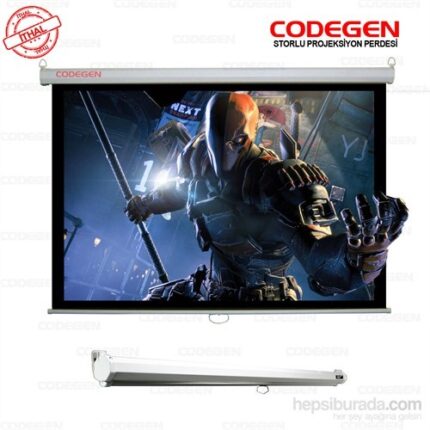 CODEGEN AX-24 240x200 Storlu Projeksiyon Perdesi - KAR39747