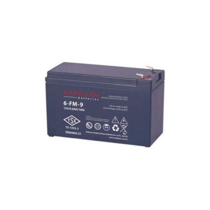 MAKELSAN VLRA 9AH 12v TSE, Kuru Tip UPS+Güvenlik Aküsü - KAR42612