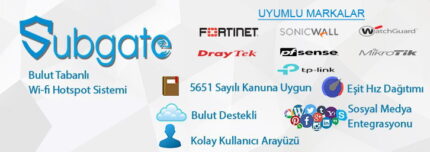 SUBGATE SG1-C1000 Hotspot Lisansı - 1 Yıl (1000 Kullanıcı) - KAR48396