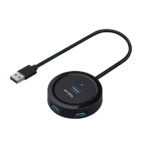 S-LINK Swapp SW-U300 4 Port USB3.0 Siyah USB Çoklayıcı Hub - KAR53251