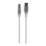 S-LINK SL-U2007  7m USB2.0  Şeffaf Yazıcı Kablosu - KAR14543